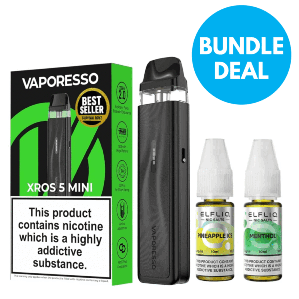 0.5% Low Nicotine Elf Bar Disposable Vape Alternative Bundle