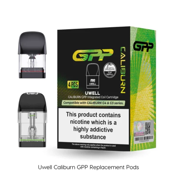 Caliburn GPP G3 G4 & G5 Pod 4 Pack