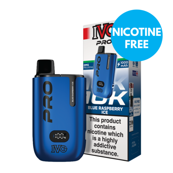 0mg (0%) IVG Pro 12 Prefilled Vape Kit – Nicotine Free
