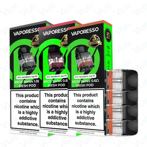 XROS Series Corex 3.0 2ML 4 Pack